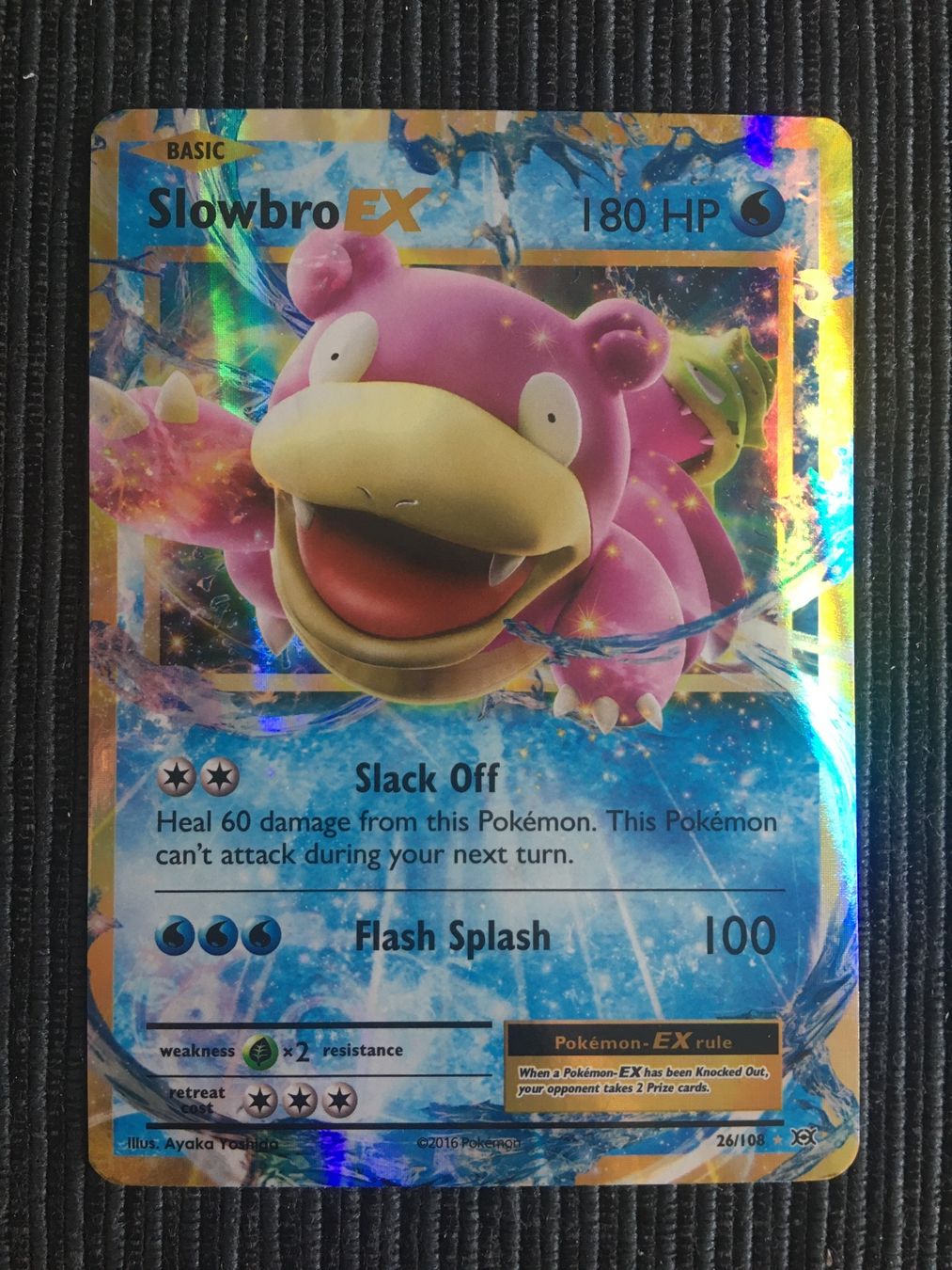 Pokémon Carte collezionabili: Pokemon Slowbro EX XY Evolutions near Mint – Usato da Wabern venduto da Collectfun