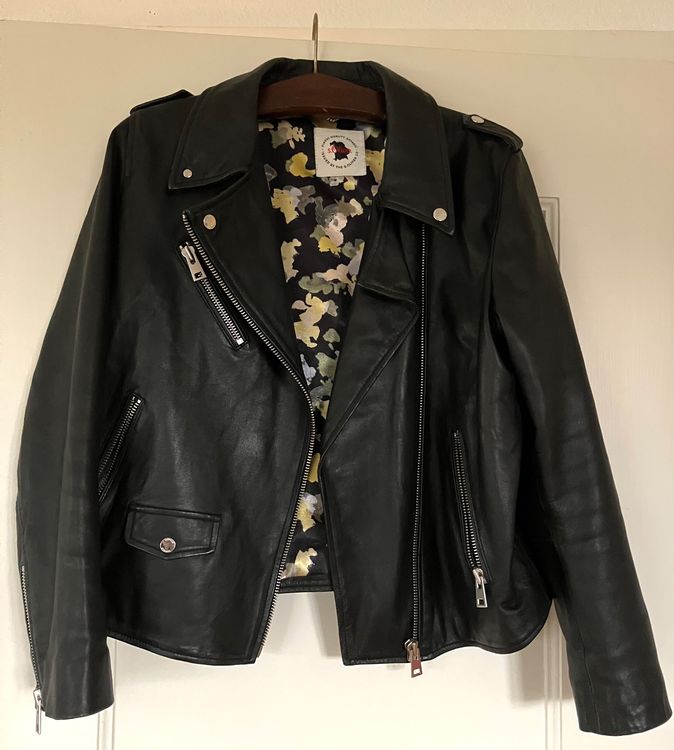 Damenmode Lederjacke S Oliver Damen LEATHER JACKET Bikerstyle