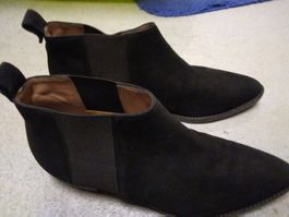 leichte  Wildleder/Stiefeletten 37 für 12.--Fr