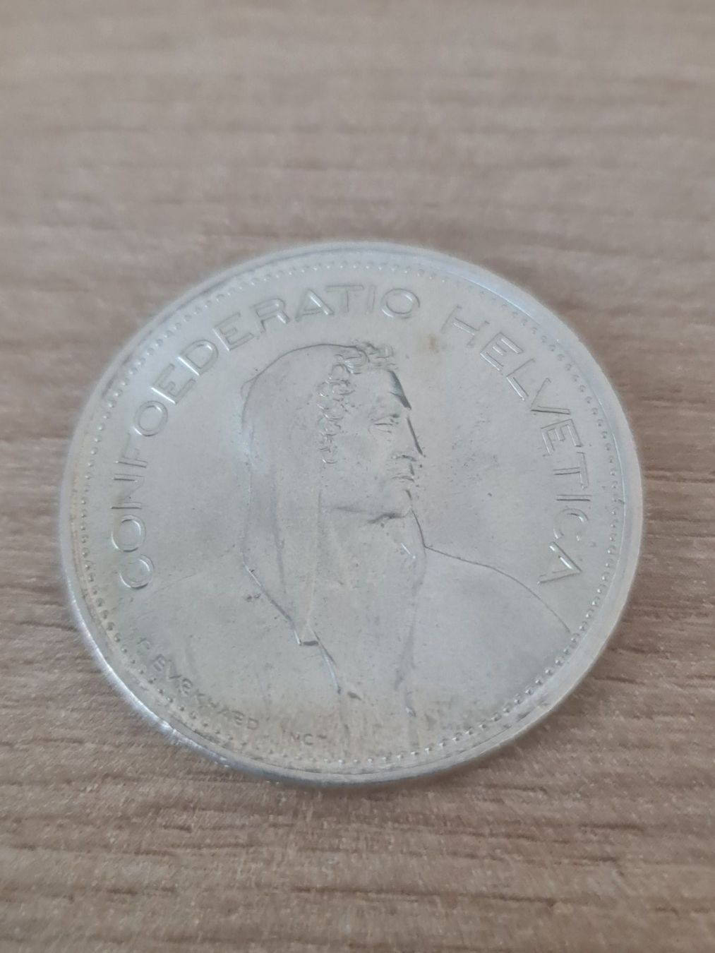 Alle Münzen: 2 SCHWEIZER SILBERMUENZEN 5 FRANKEN 1967 – Gebraucht aus Windisch von MarcelS01 3