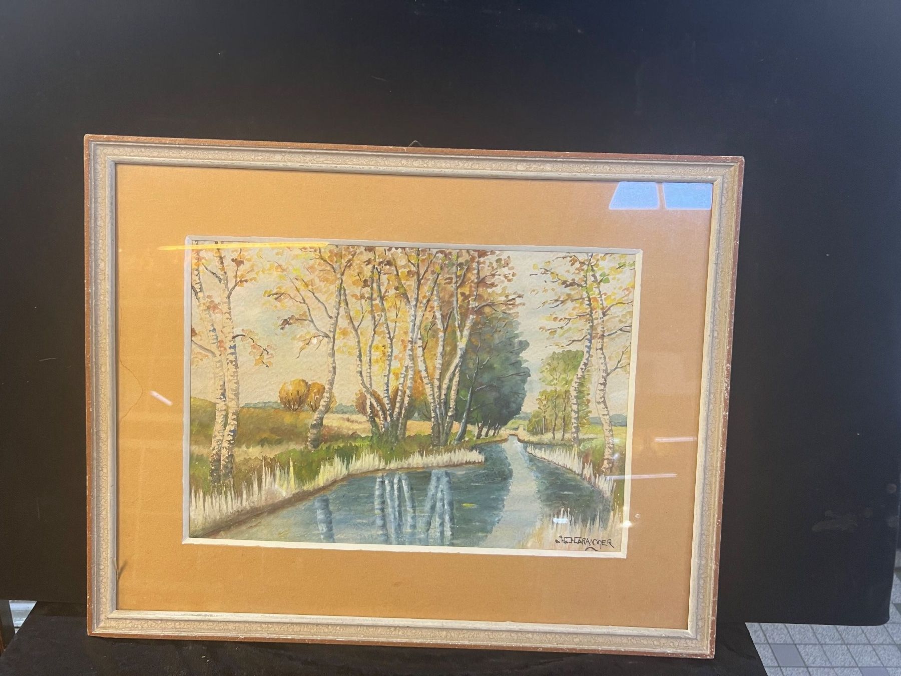 Incisioni: PEINTURE SIGNÉE – Usato da Genève venduto da Qanil77