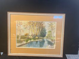 PEINTURE SIGNÉE