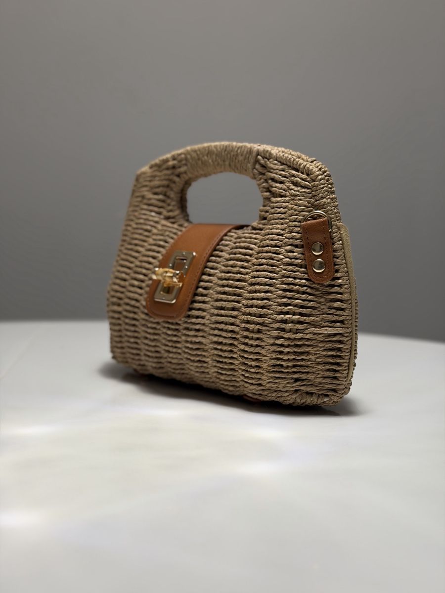 Borse da donna: Borsa rafia – Nuovo e nell'imballaggio originale da Mendrisio venduto da pri_856w