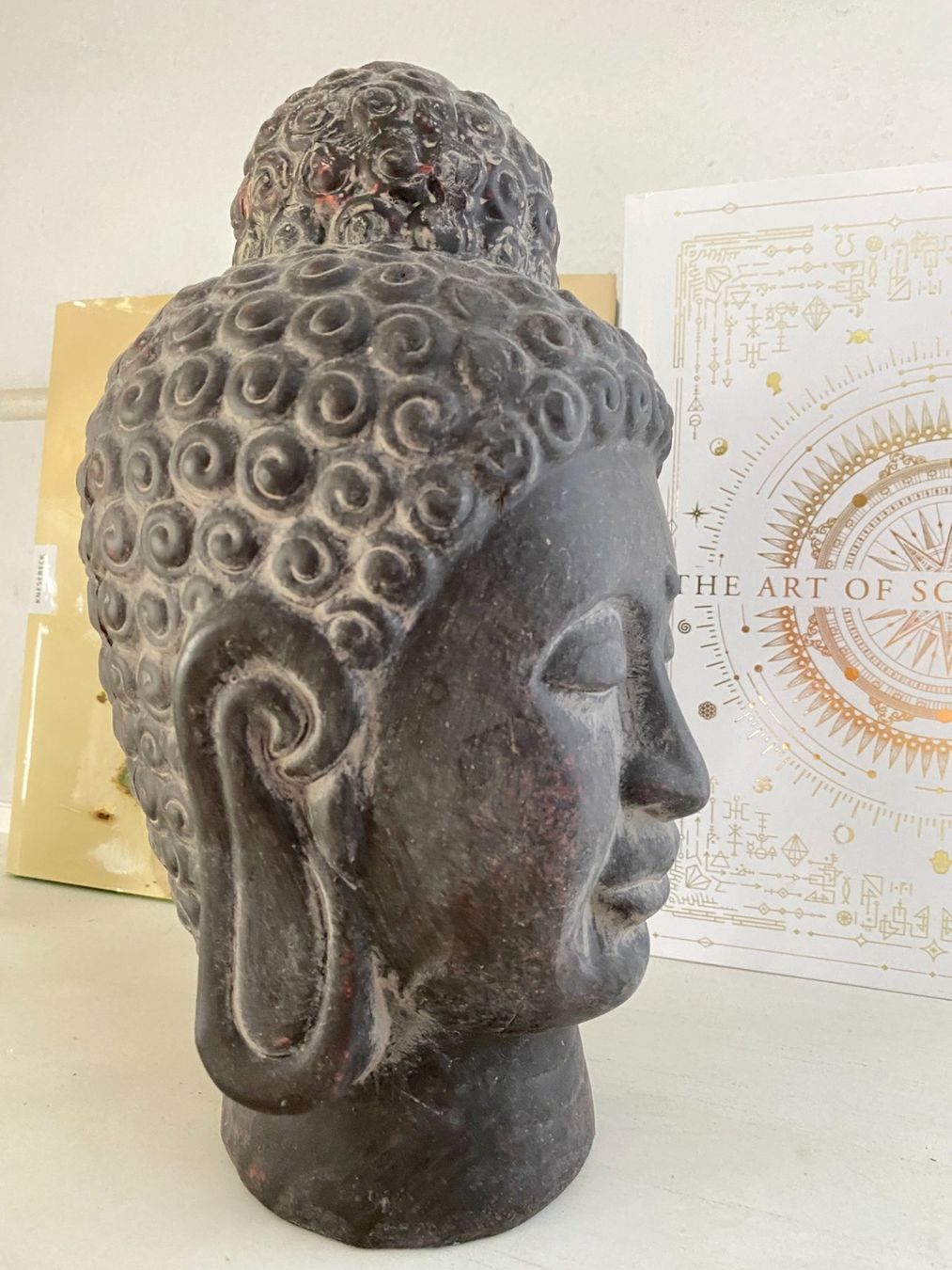 Sculture & Statue: Buddha Kopf – Nuovo e nell'imballaggio originale da Stetten SH venduto da bijoux18 5