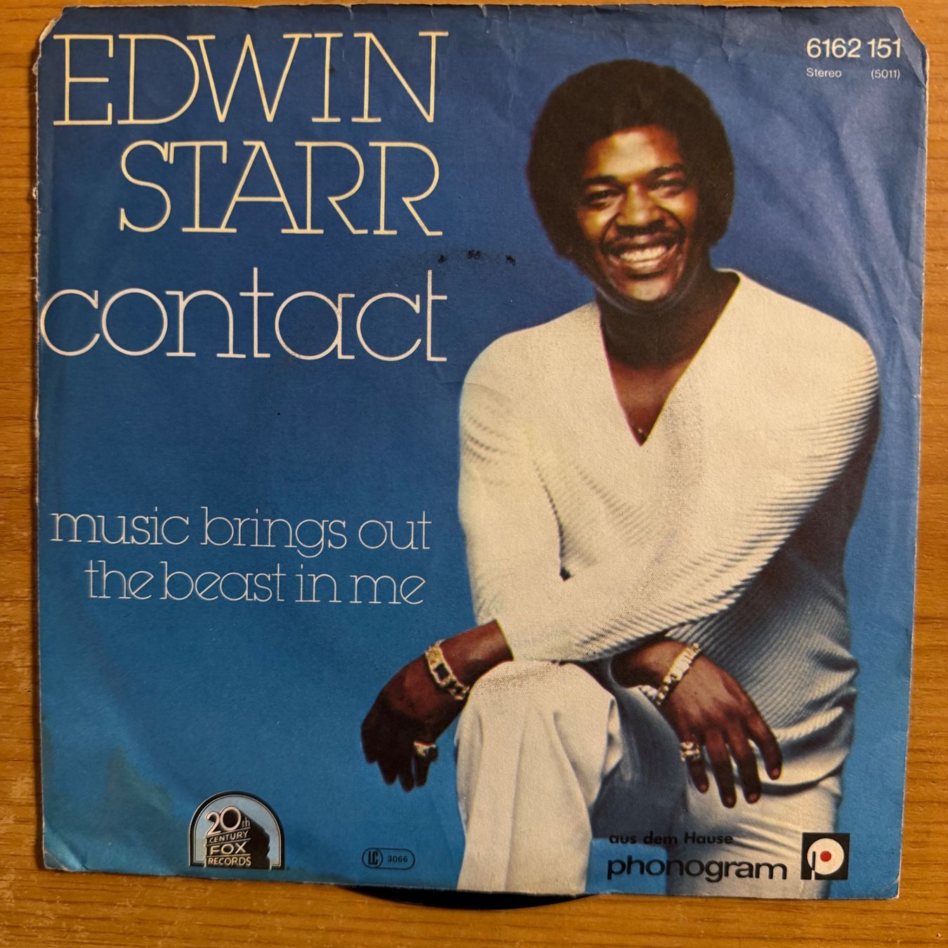 Vinyles: Edwin Starr - Contact / 1. D-Press. 1978 – D'occasion à Gais par soundcave57