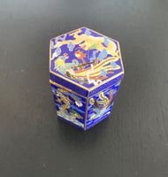 Boîte à thé ancienne en cloisonné 🎁