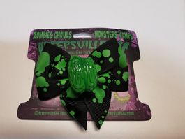 Haarklammer Kreepsville 666 Brain Hirn grün  *NEU* ca 8x7cm