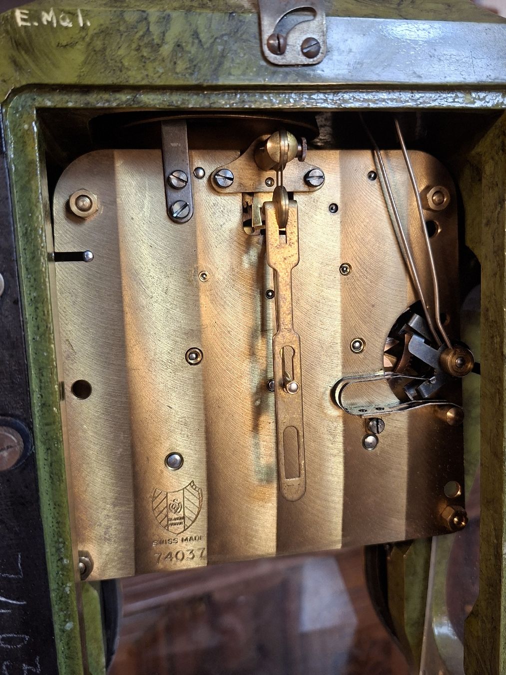 Stand- & Wanduhren: Schweizer Neuchâteloise Pendule Le Castel Tischuhr – Gebraucht aus Steffisburg von ZeitReise_ 3