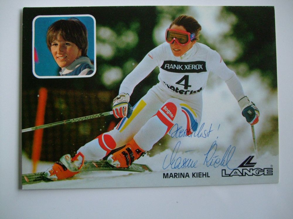 MARINA KIEHL (DE) AUTOGRAMMKARTE RARITÄT TOP Kaufen auf Ricardo