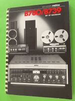 ReVox B 780/ B 739 Serviceanleitung D, E, F