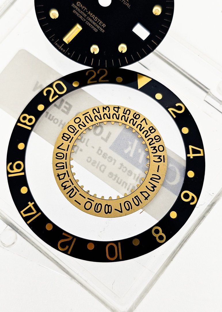 Rolex Orologi: Rolex GMT-Master-Zifferblatt-Set mit Zeigern und Datumscheib – Usato da Lugano venduto da R.Riccardo 9
