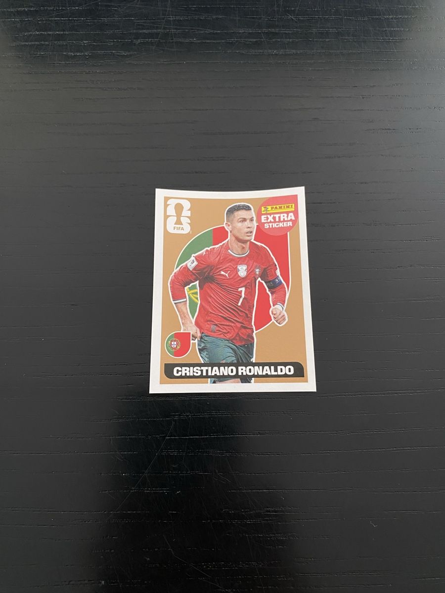 Panini Carte collezionabili: Extra Sticker Gold Cristiano Ronaldo  – Nuovo (secondo la descrizione) da Bern venduto da AndrinHolzer