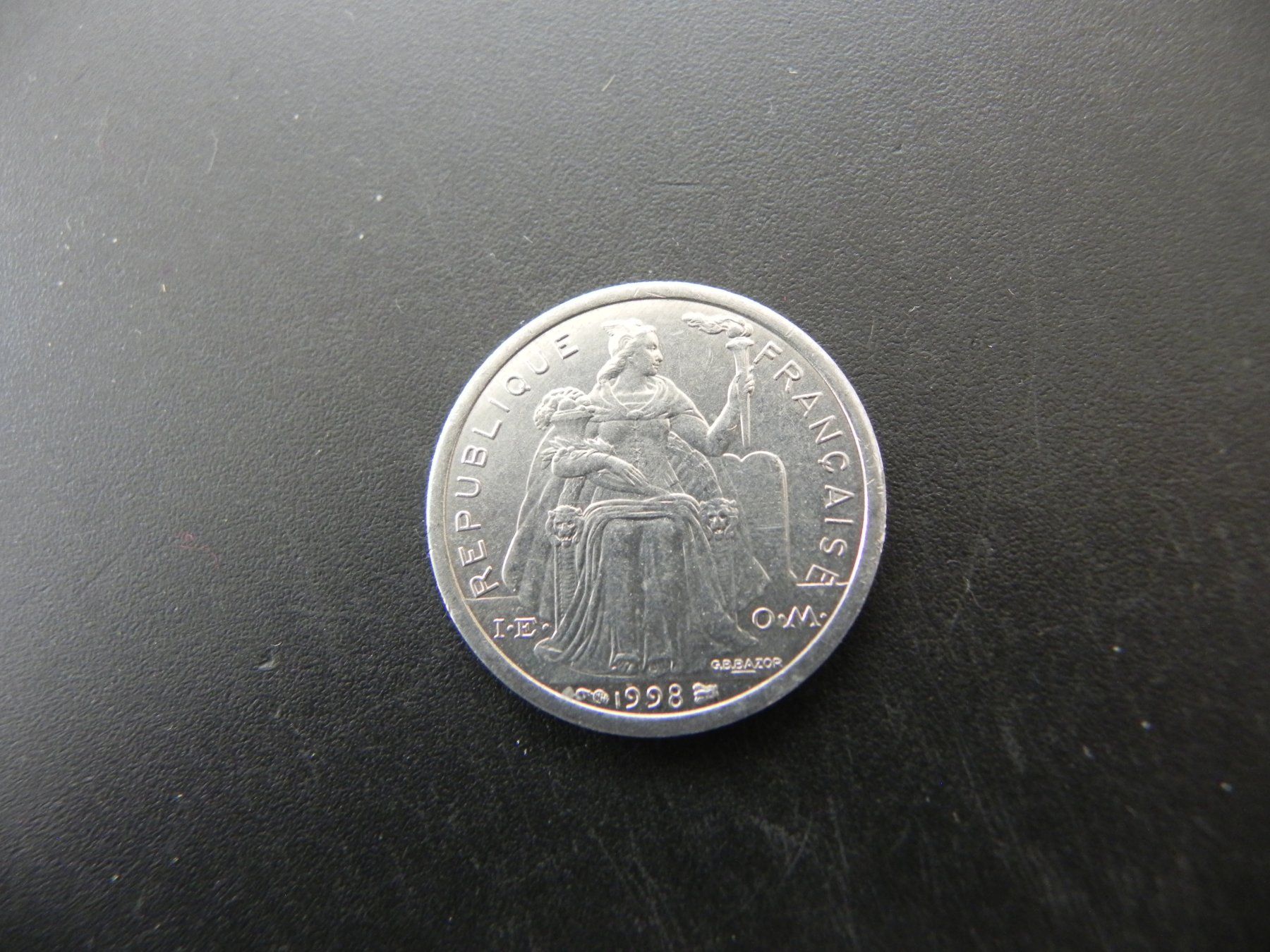 Tutti le monete: Französisch Polynesien 1 Franc 1998 – Usato da Biel/Bienne venduto da Gogolozi