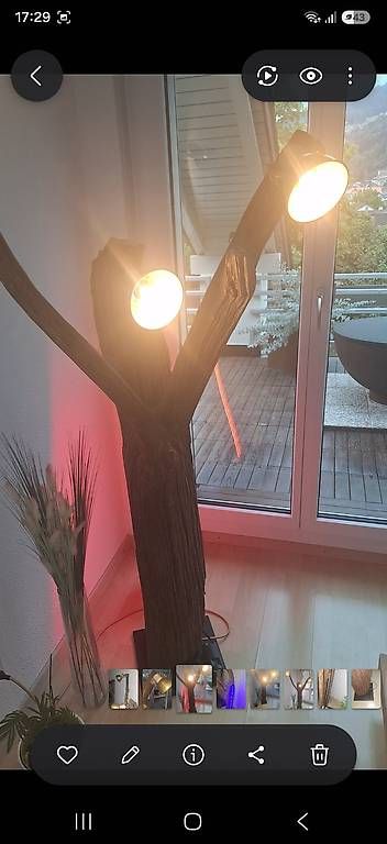 Lampen: Stehleuchte Unikat – Gebraucht aus Flums von Schnuff1 3