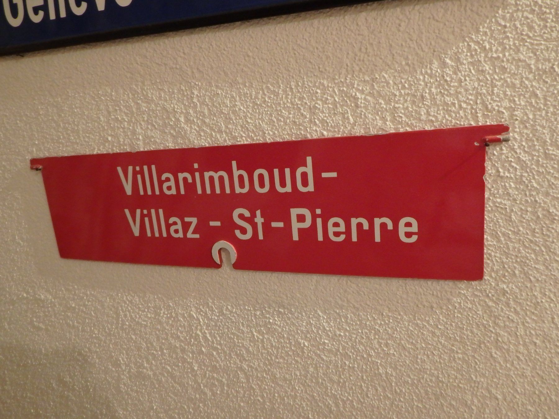 SBB/CFF/FFS Insegne: Bahnschild – Usato da Obergerlafingen venduto da Nurschi2011 1
