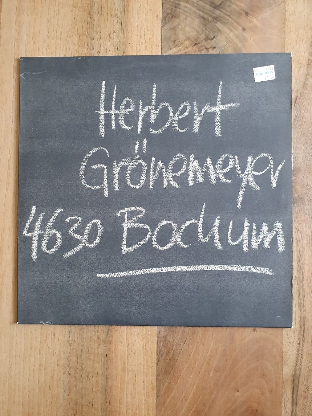 Vinyles: Herbert Grönemeyer  - Bochum – D'occasion à Sirnach par dimitri1963