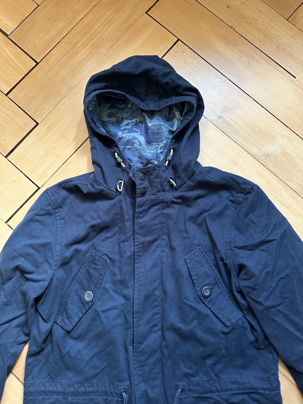 C&A Giacche: CLOCKHOUSE - Parka Jacke dunkelblau M – Usato da Zürich venduto da Diazaio 1