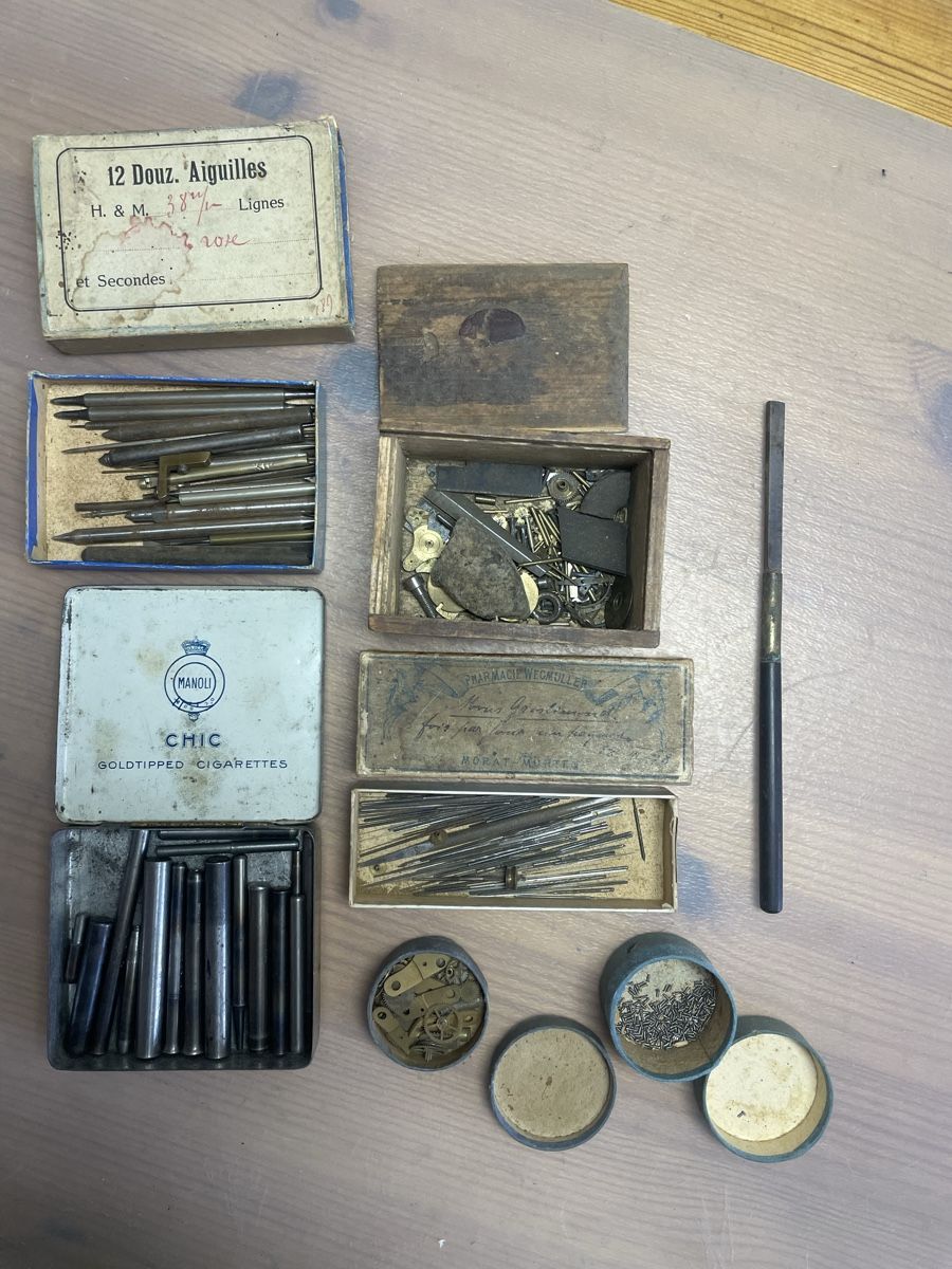 Alle Werkzeuge: Lot Uhrmacher Material – Gebraucht aus Varen von Brico41