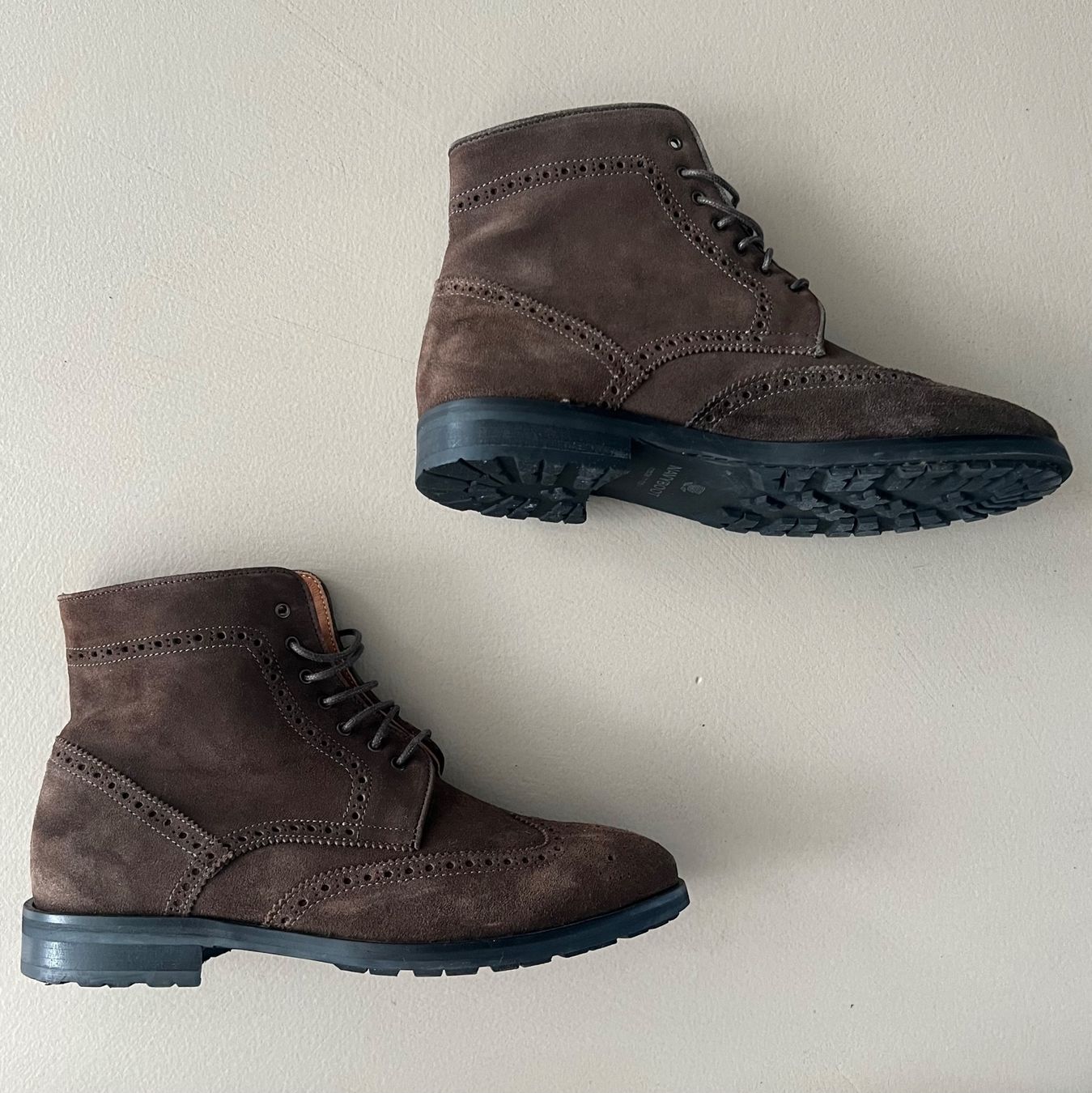 Navyboot Scarpe da uomo: NAVYBOOT Veloursleder Schnürschuhe 🤎 – Usato da Zürich venduto da ClosetQueen 5
