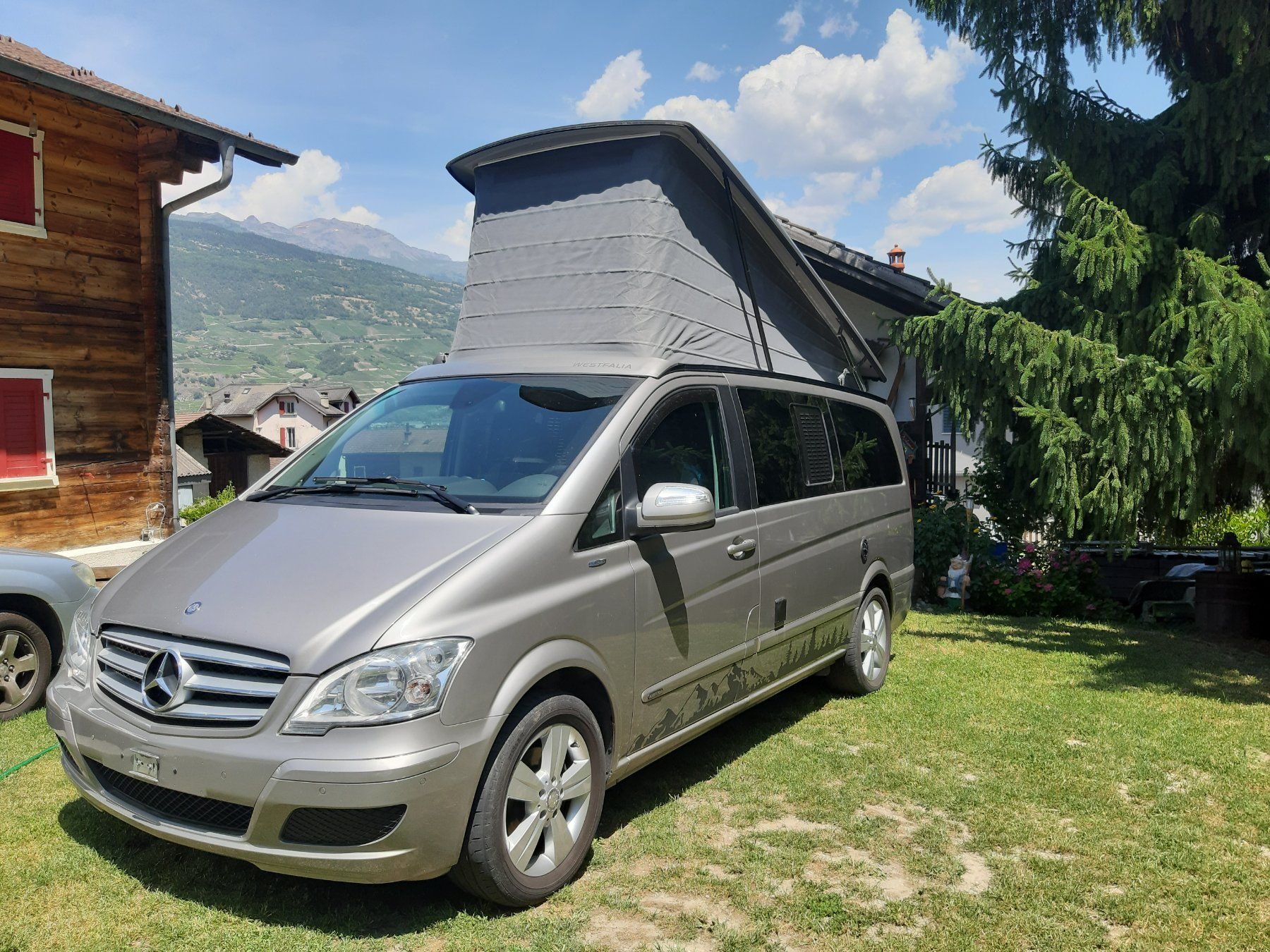 Mercedes-Benz Veicoli da campeggio: Mercedes MARCOPOLO VIANO 2.0CDI – Usato da Grône venduto da Popo 2