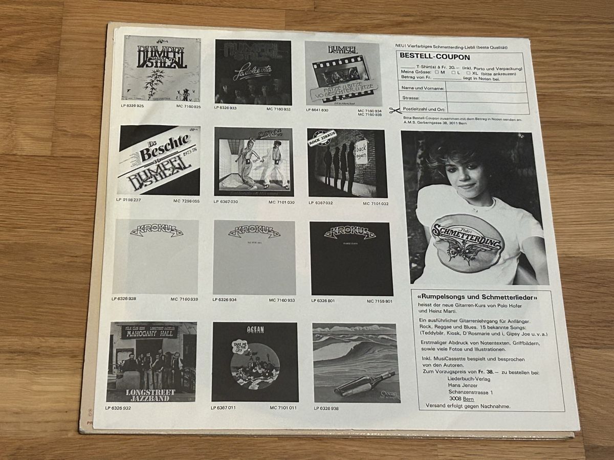 Dischi in vinile: Polo Hofer. 1982. Papper La Papp – Usato da Faulensee venduto da Mizuno06 4