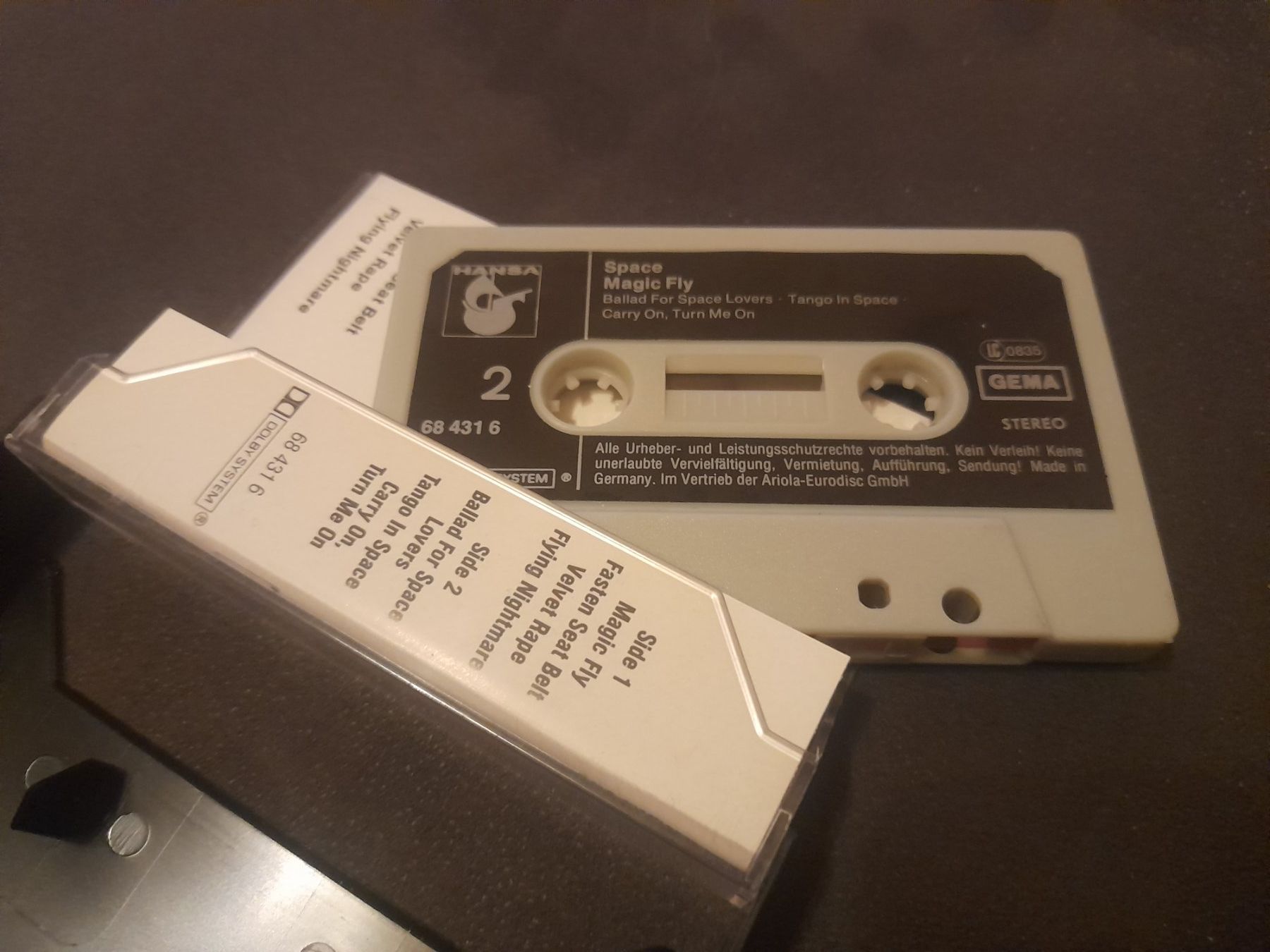 Musicassette: Musikkassette Space Magic Fly Hansa – Usato da Lustmühle venduto da chevi03 1