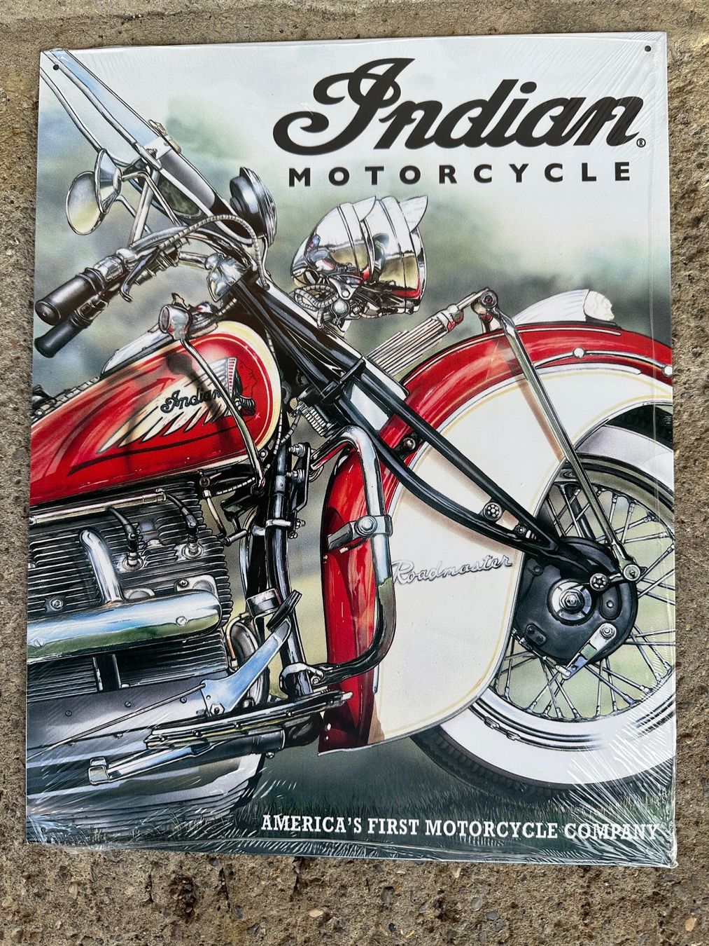 Insegne: Indian motorcycle usa v2 Oldtimer classic – Nuovo (secondo la descrizione) da Reinach AG venduto da rares75