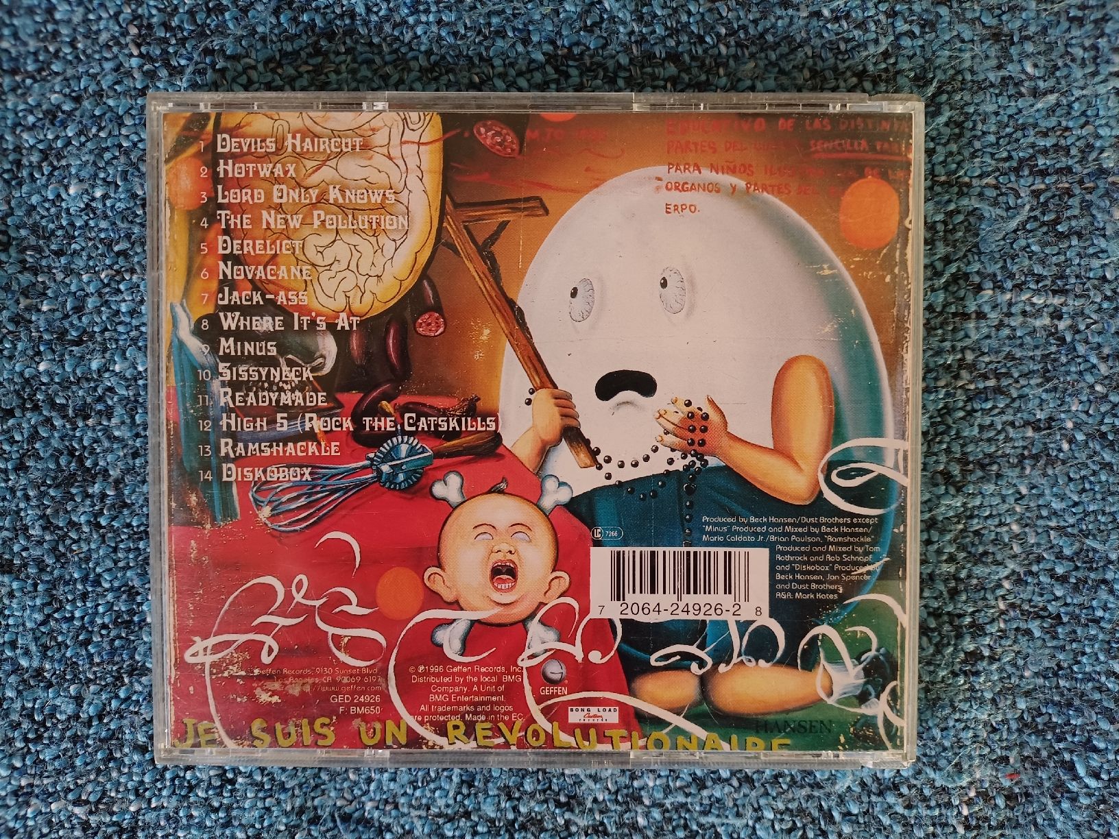 CD: Beck ! "Odelay" CD – Usato da Begnins venduto da Drastic-Sound 1