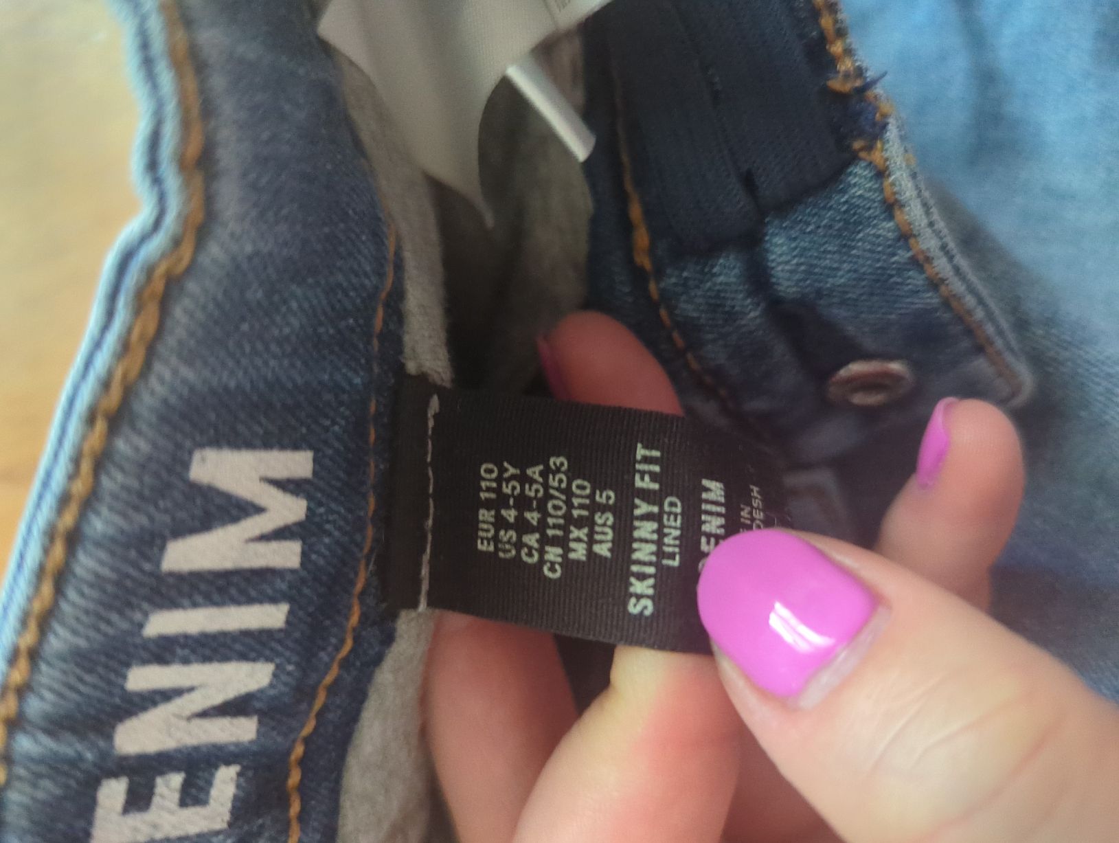 H&M Pantaloni: H&M Jeans Hose Gr. 110 – Usato da Eglisau venduto da raf_hn2x 4