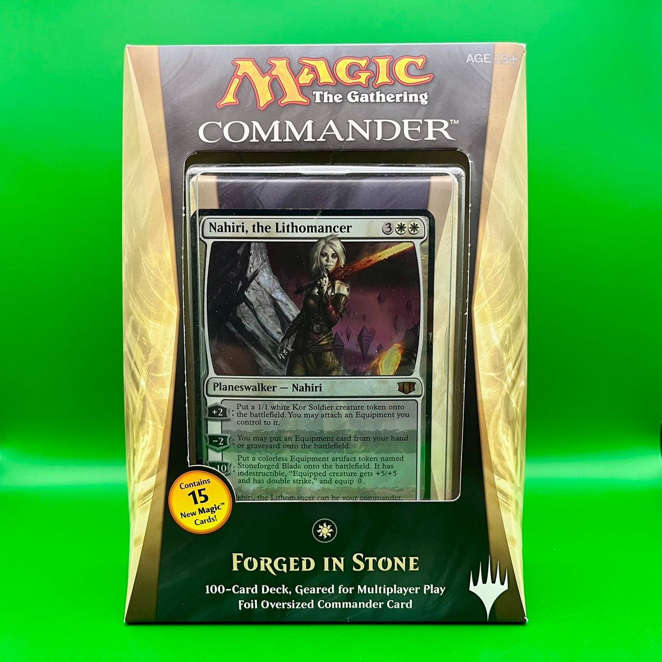 Magic The Gathering Carte collezionabili: Commander 2014: "Forged in Stone" Deck (White) - MTG – Nuovo e nell'imballaggio originale da Thun venduto da greenmonkey