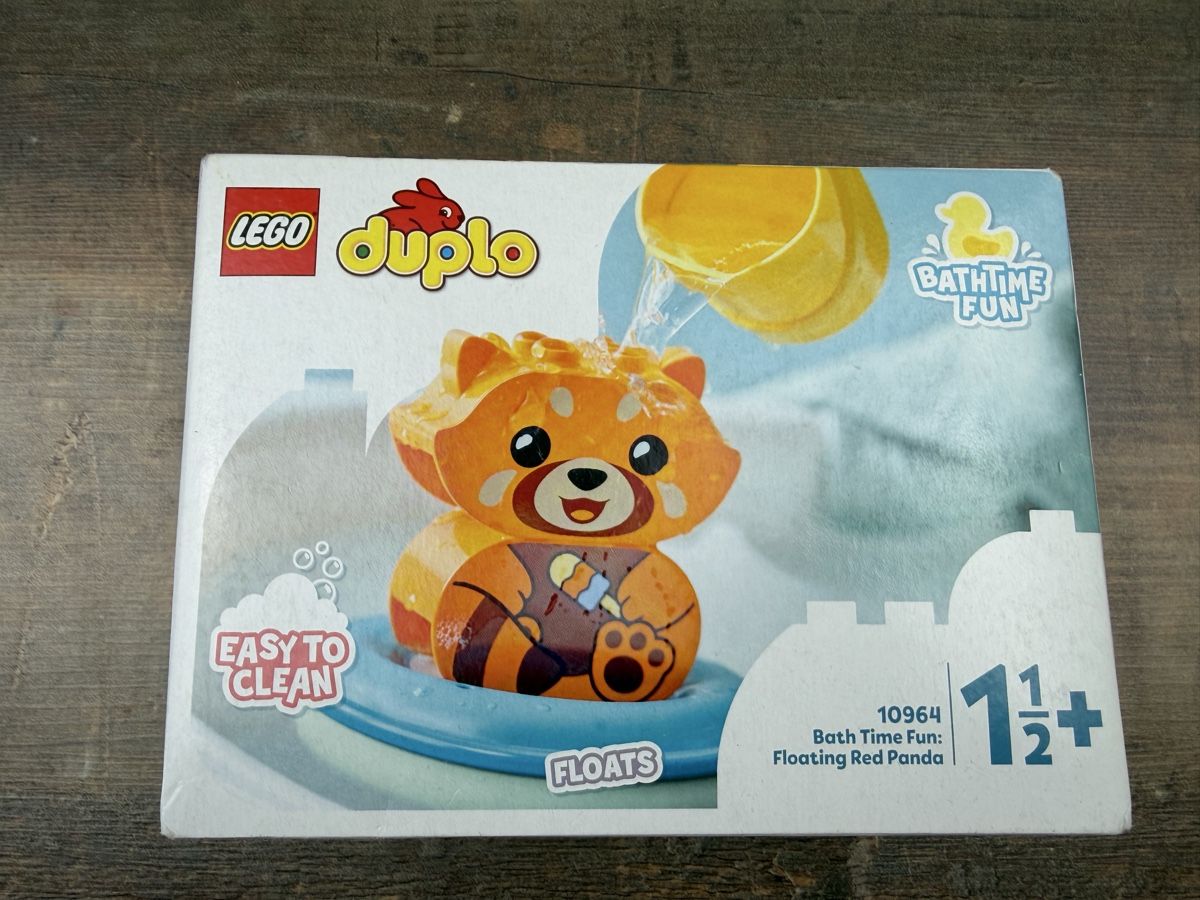 Lego Statuette: LEGO Duplo 10964 Bath Time Fun: Floating Red Panda – Nuovo e nell'imballaggio originale da Hallau venduto da R.R.91 1