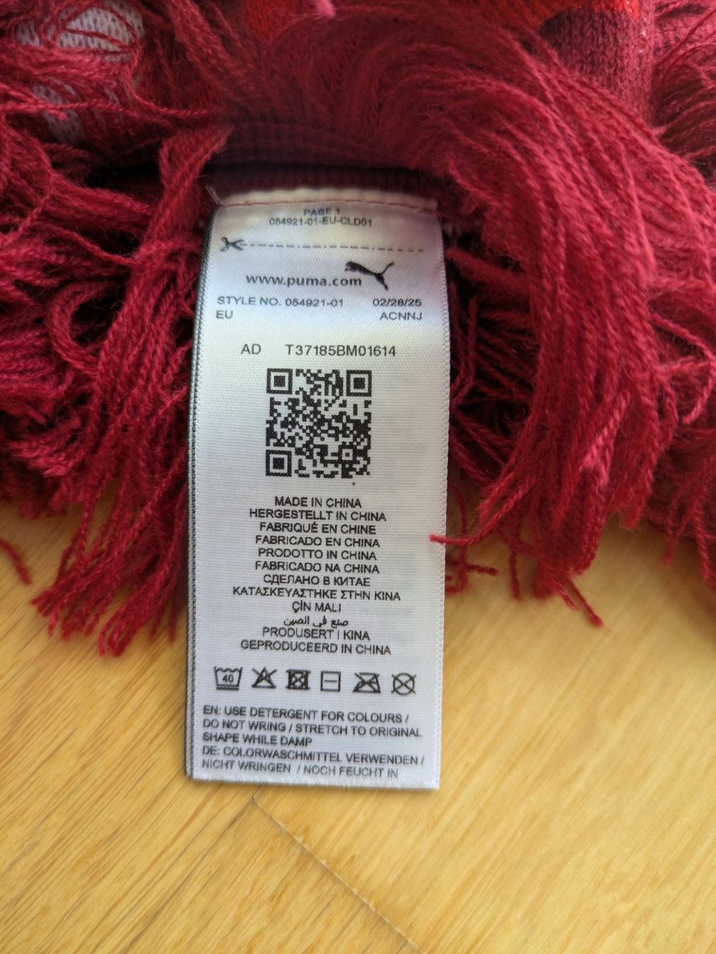 Puma Foulard & Sciarpe: Offizieller Fan-Schal SFV Schweiz PUMA Essentials – Nuovo e nell'imballaggio originale da Zürich venduto da ms993 3