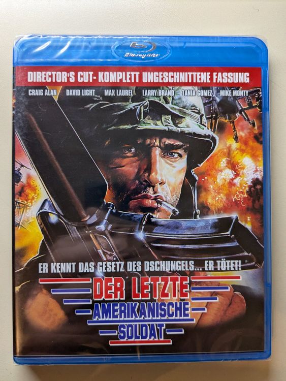 Der Letzte Amerikanische Soldat Blu ray/neu OVP (Neu und