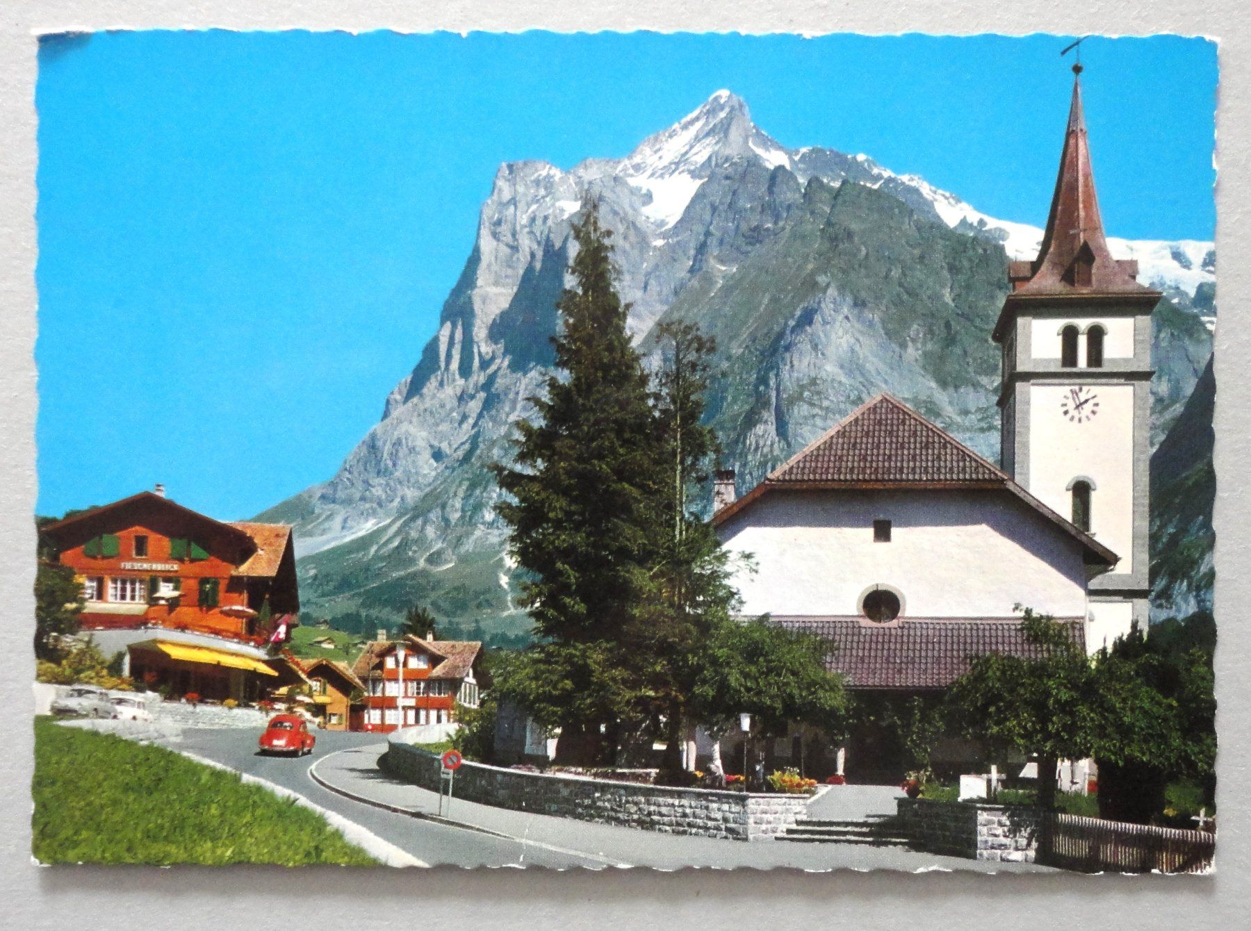 Cartoline postali: Grindelwald, Wetterhorn – Usato da Fétigny venduto da Billy2miny