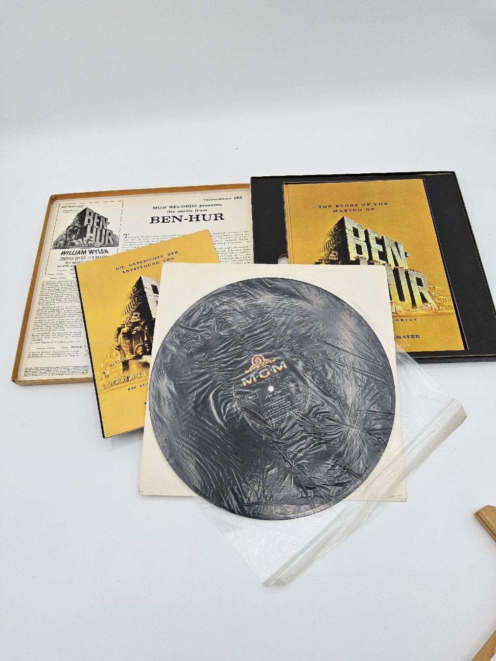 Dischi in vinile: Ben-Hur Deluxe Edition MGM Records – Usato da Bière venduto da vanessatrolliet 3