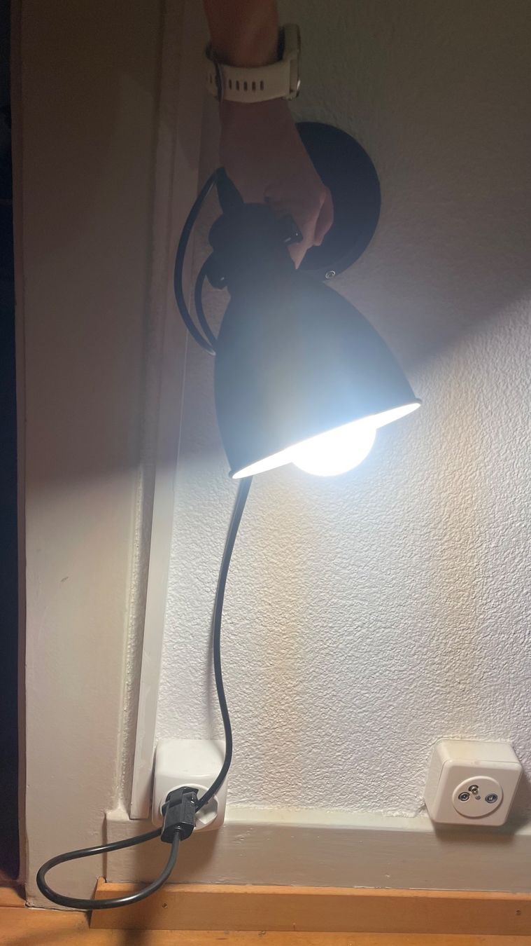 Eglo Lampade: EGLO Priddy Wandlampe, schwarz – Usato da Bern venduto da Baja35 4