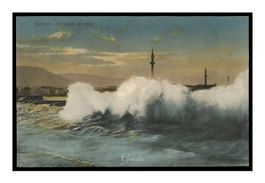 GENÈVE - 1910 "Un coup de Bise"