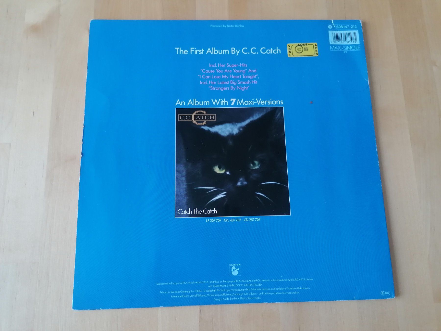 Schallplatten: C.C. Catch – Strangers By Night – Gebraucht aus Emmenbrücke von WintoWin 1