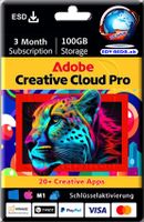 Adobe Creative Cloud Pro 3 Monats ABO Original Key