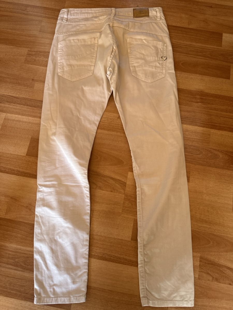 Please Jeans Pantaloni: Please Hose beige Gr. S einf. Bundweite ca. 37 cm – Usato da Wald AR venduto da sim_m9vw 2