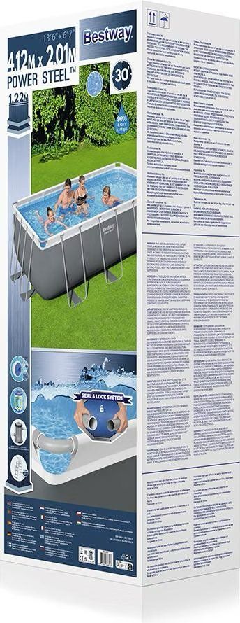 Bestway Piscine: Neu und OVP - Bestway Rectangular Frame Pool – Nuovo e nell'imballaggio originale da Niederdorf venduto da elBoscho 3