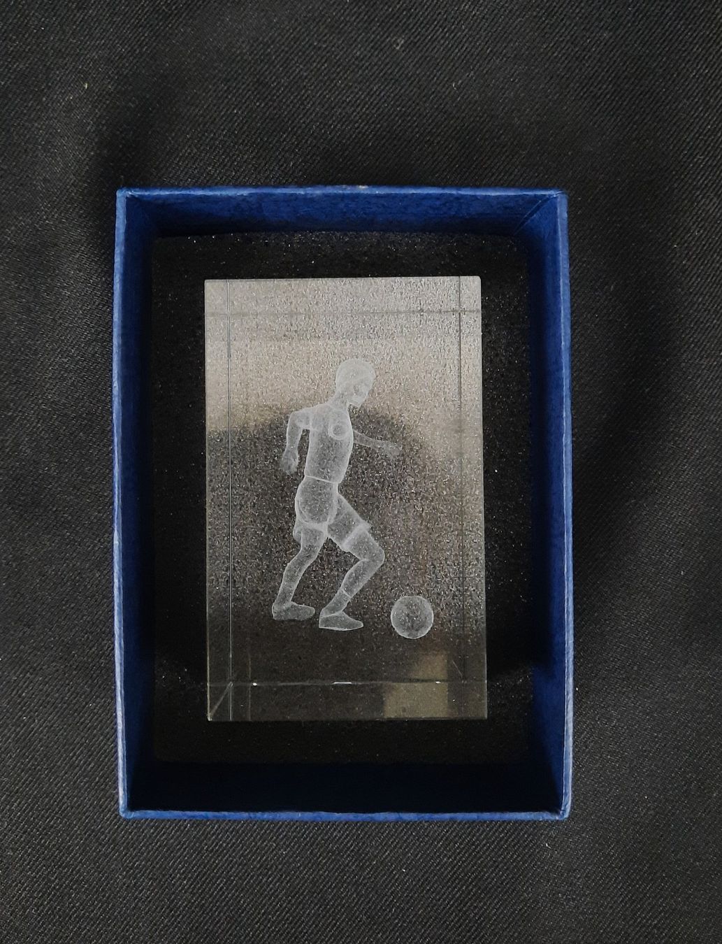 Bicchieri: Kristallglas 3d-Fussball – Nuovo (secondo la descrizione) da Beinwil am See venduto da Restwert_Beinwil 1