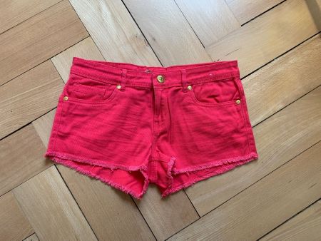 DENIM CO. - Jeansshorts Hotpants rot 38