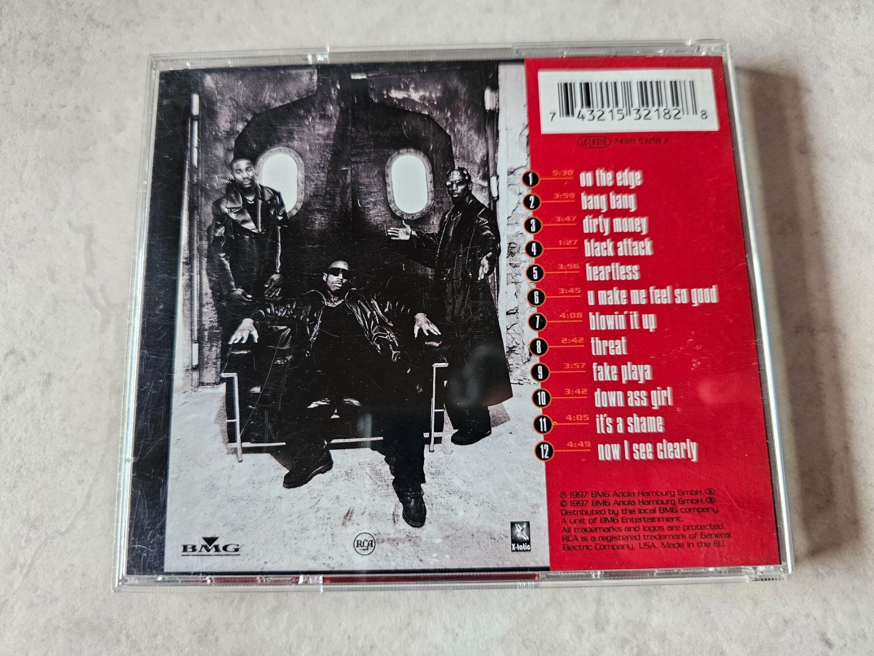 CDs: Black Attack  -  On The Edge – Gebraucht aus Schneisingen von backstore24 1