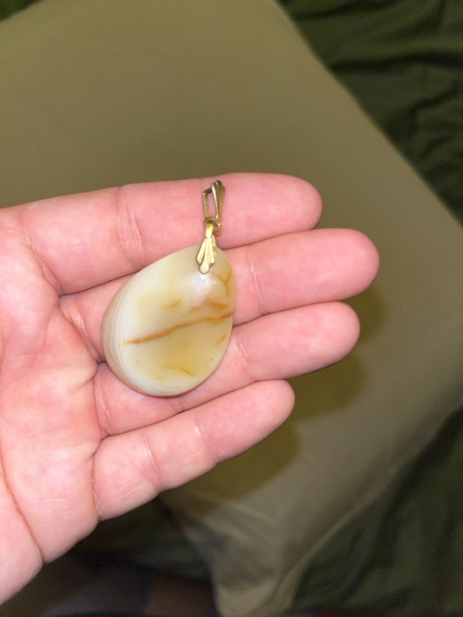 Anhänger: Schöner Achat Anhänger 4cm – Gebraucht aus Zürich von msxtnt 2