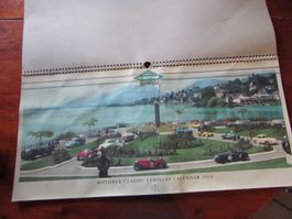 Calendrier Motorex 2016 Voitures Anciennes Rare!