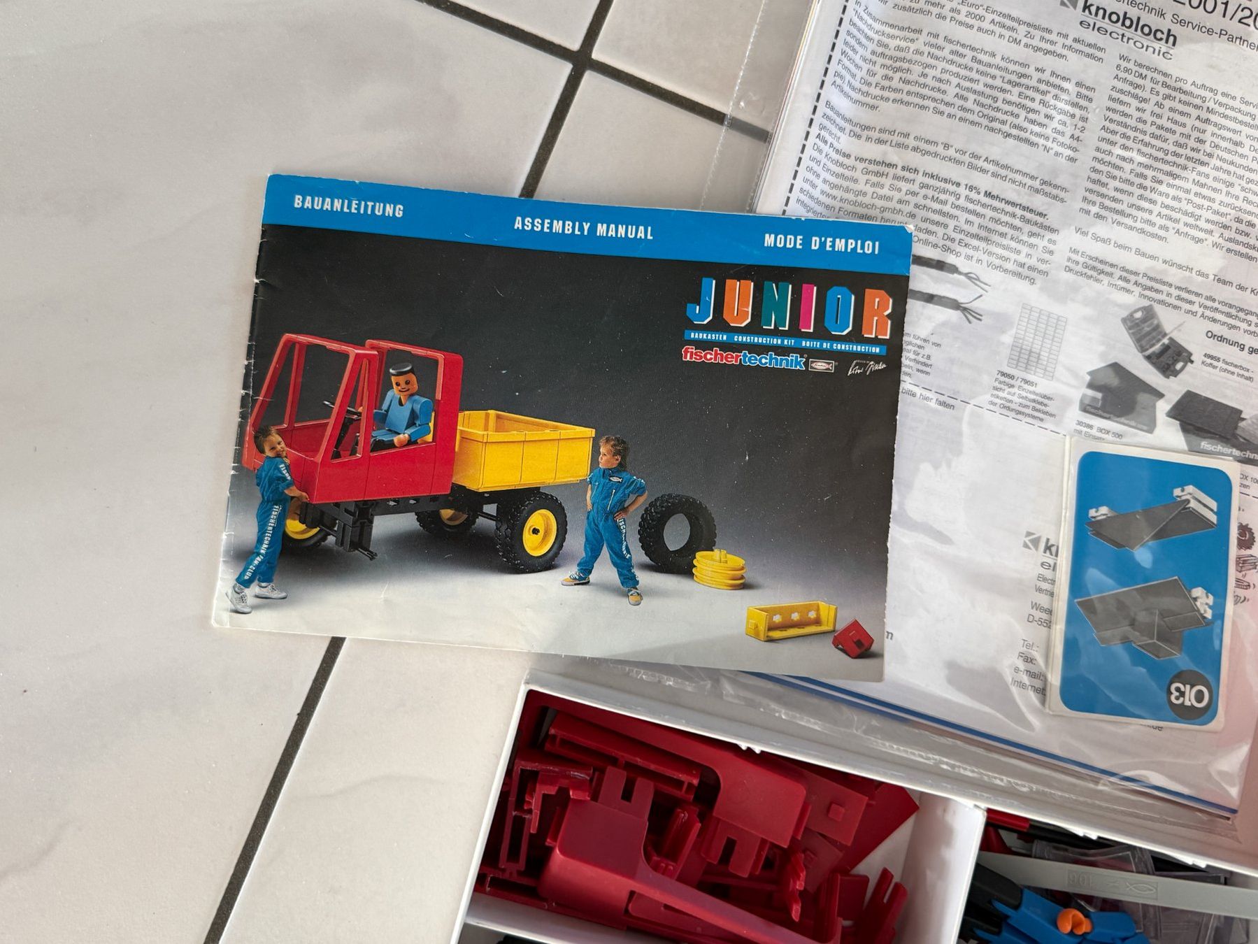 Fischer Jeux de construction: fischertechnik junior – D'occasion à Wängi par squirrelwoman 2
