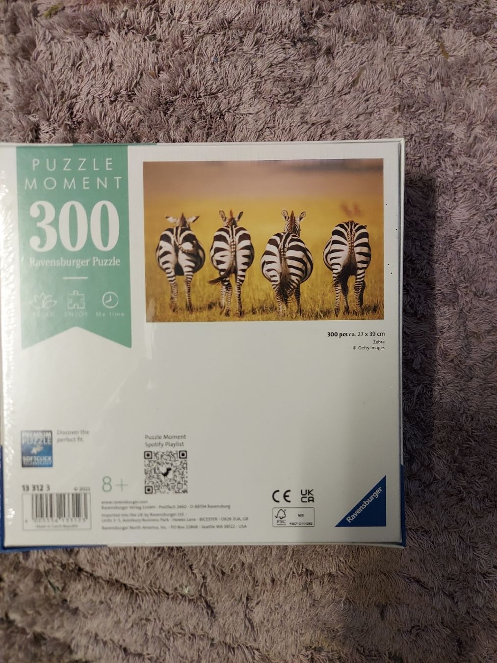 Ravensburger Puzzle: Ravensburger Puzzle, 300 Teile, Zebra, NEU – Nuovo e nell'imballaggio originale da Altishofen venduto da tammy05 1