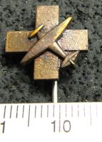 AVIATIK SCHWEIZ FLUGZEUG ANSTECKNADEL VINTAGE OLDTIMER