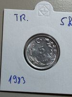 Turquie - 5 lires - 1983